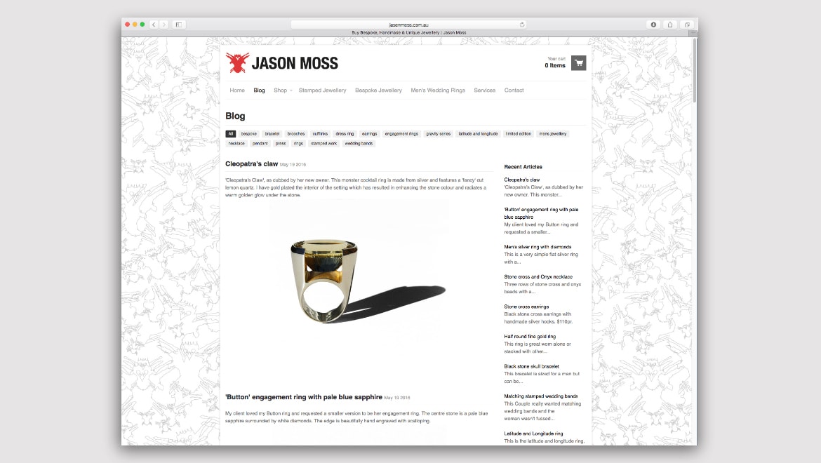 Jason Moss Jewellery Design
