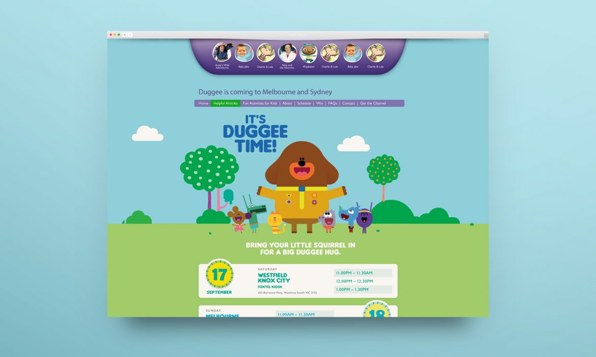 Hey Duggee Preschool Franchise Campaign